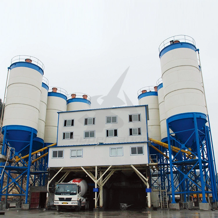 240m3/H Ready Concrete Batching Station Plant for Sale