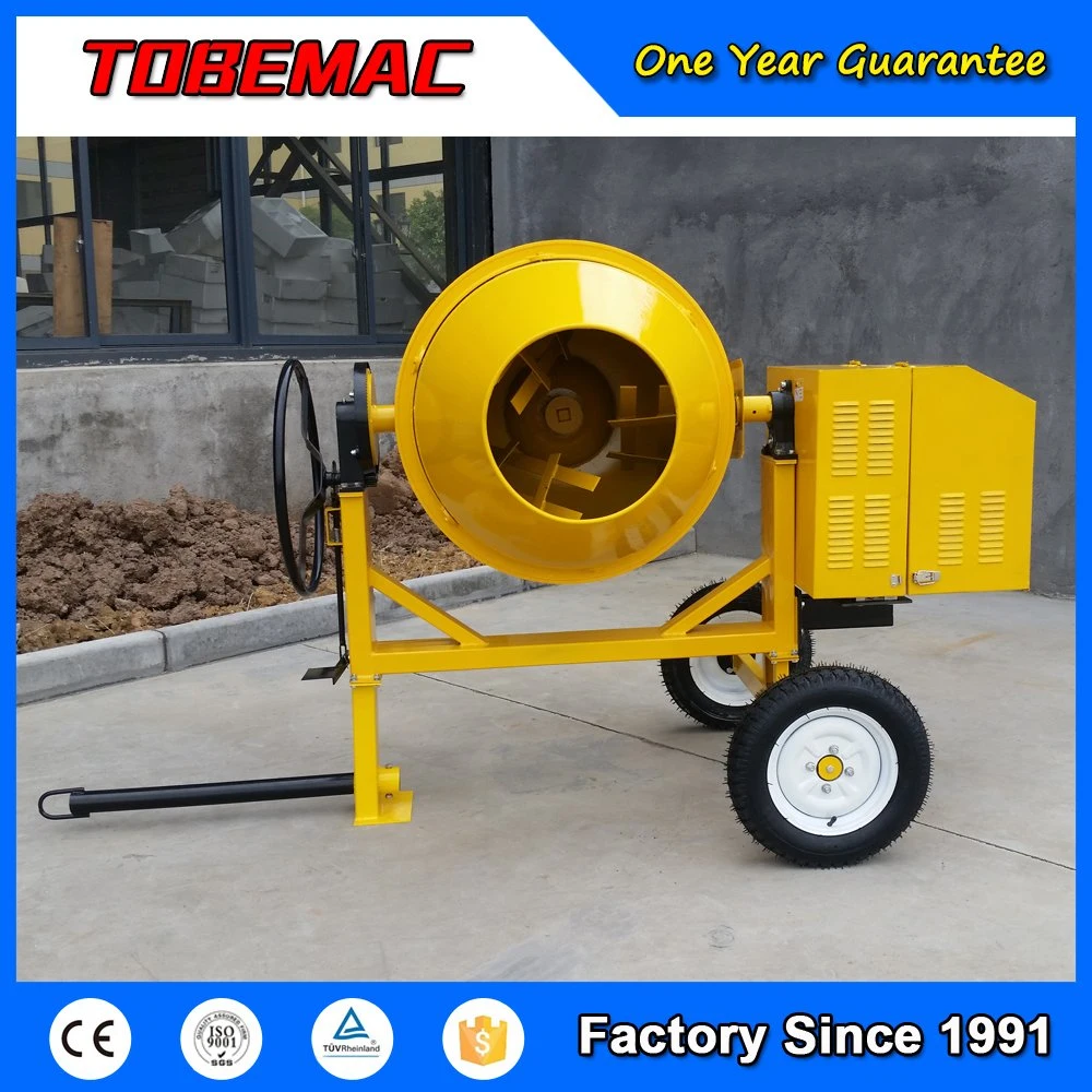 Manufacturer Cm350-4c Gasoline Tilting Drum Concrete Mixer for Factory Price