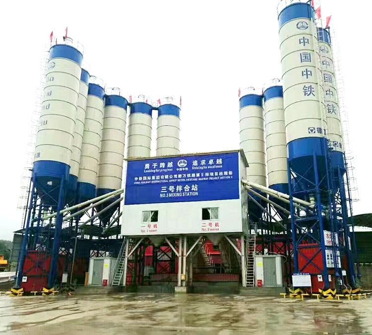 XCMG Official 90 M3/H Construction Equipment Fast Speed Planetary Cement Concrete Mixer with Low Concrete Mixer Price Hzs90