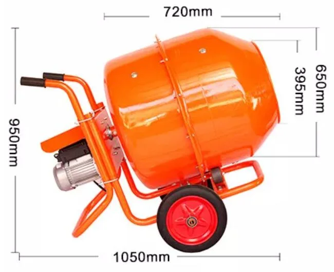 New Release Hot Sale Hand Push Concrete Mixer Standard Portable Electric Engine Cement Mixer