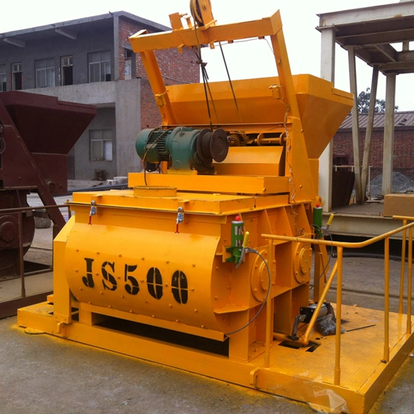 Self Loading Twin Spiral Shaft Mobile Concrete Mixer Price