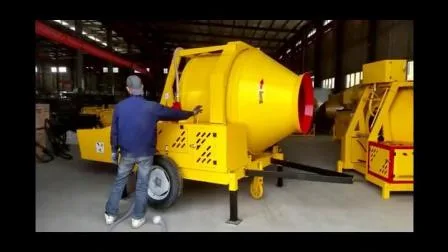 Manufacturer Cm350-4c Gasoline Tilting Drum Concrete Mixer for Factory Price