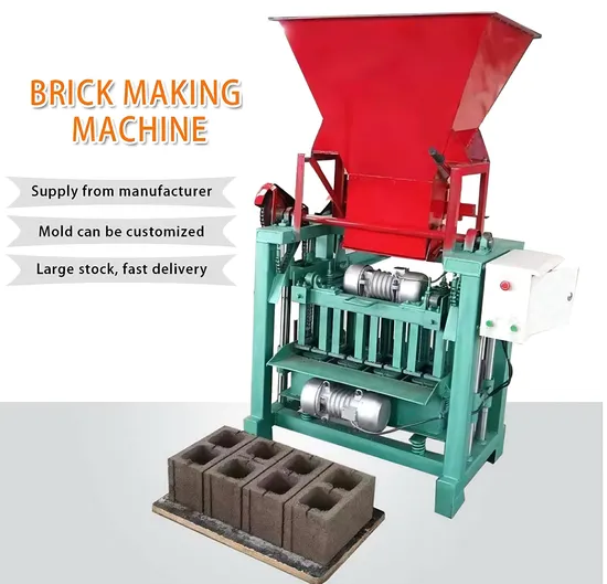 Diesel Engine Concrete Block Making Machine, Hollow Block Making Machine Price