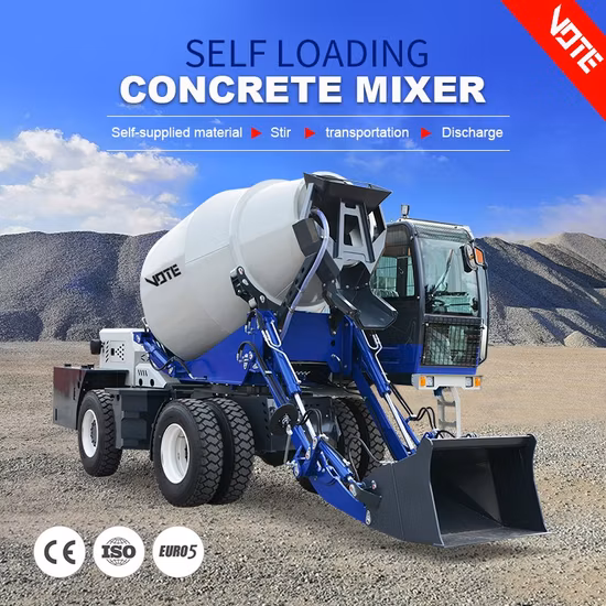 Mini Mobile Self Loading Concrete Mixer Truck Cement Mixer Pump Price Portable Drum Buy Diesel Self Loading Concrete Mixers Prices for Sale