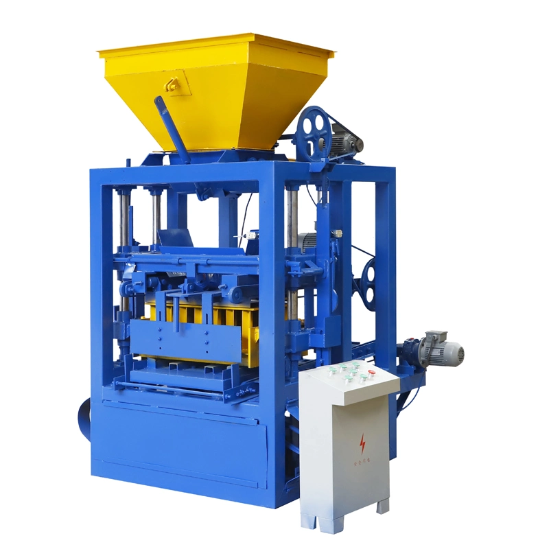 Affordable Qt4-24 Cement Hollow Concrete Brick Block Making Machine Price for Sale in USA