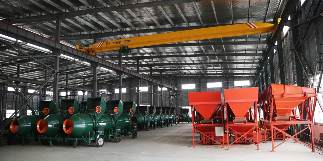 Concrete Mixer Machine with Lift Price for Infrastructure Construction