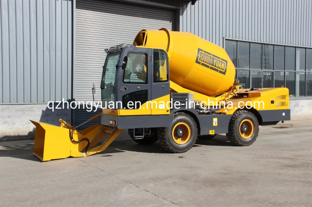 4m3 Self Loading Concrete Mixer Truck HK4.0