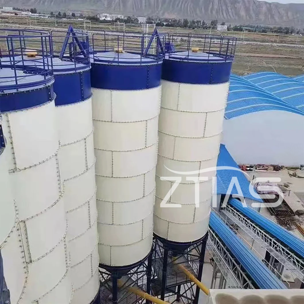 Factory Price Sheet Type on Site Installation Bolted Type Cement Storage Steel Silos Dismantle Silo