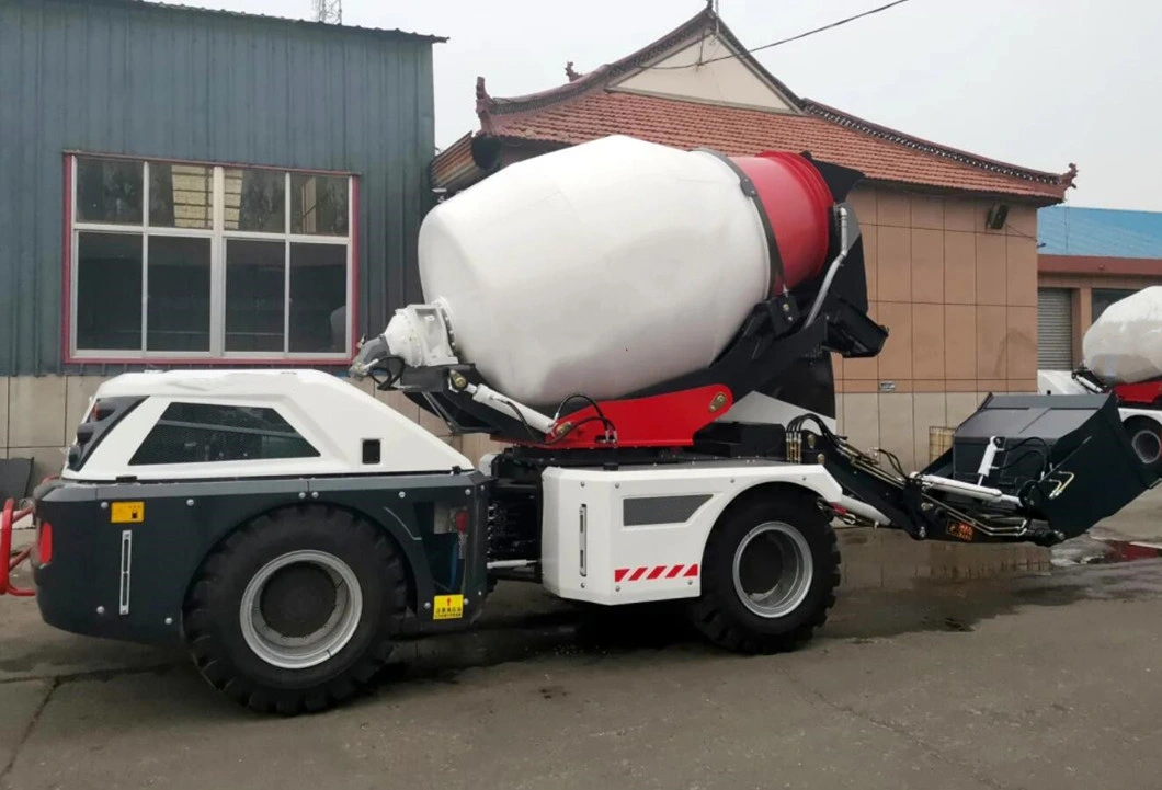 3.5cbm Self Loading Diesel Portable Concrete Mixer Machine with Pump Truck to Make Concrete Blocks with Lift Concrete Mixer Truck From China
