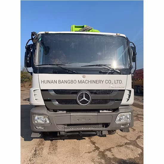 Construction Machinery Zoomlion 47m Beton Pump Concrete Pumping Used Concrete Pump Truck
