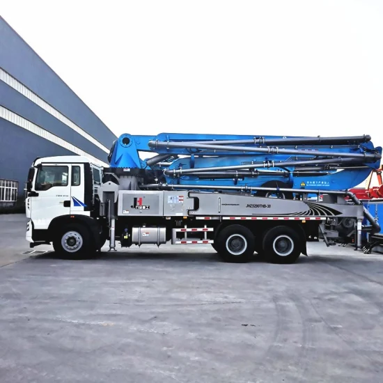Manufacturer! 38m Truck Mounted Concrete Pump Concrete Boom Pump Truck with Best Price for Sale