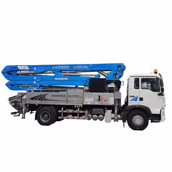 Manufacturer! 38m Truck Mounted Concrete Pump Concrete Boom Pump Truck with Best Price for Sale