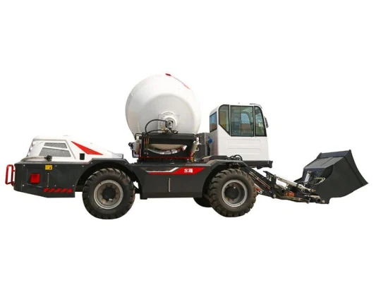 3.5cbm Self Loading Diesel Portable Concrete Mixer Machine with Pump Truck to Make Concrete Blocks with Lift Concrete Mixer Truck From China