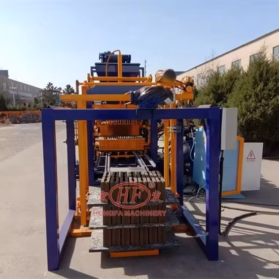 Qt4-15s Cement Concrete Hollow Brick Making Machine