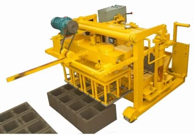 Movable Hydraulic Concrete Block Making Machine (electric power)