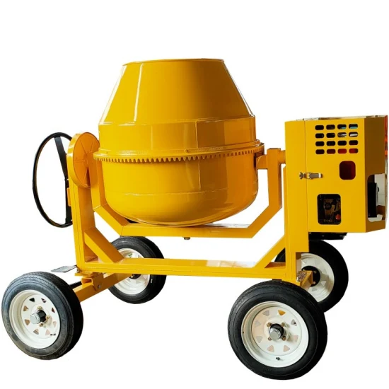 4 Wheels 500L Portable Concrete Cement Mixer Machine Cheap Factory Price