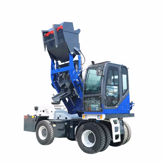 5.5 M³ Automatic Concrete Mixer Truck 5500L Self Loading Concrete Mixer