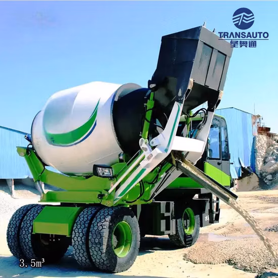 Wholesale Mini Concrete Mixer Trucks Manufacturer Mobile Self Loading Concrete Mixer Price